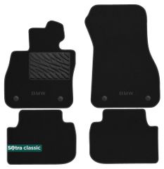 Двошарові килимки Sotra Classic Black для BMW 1-series (F40) 2019→
