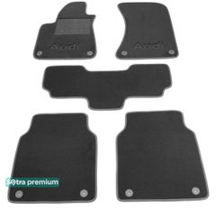 Двошарові килимки Sotra Premium Grey для Audi A8/S8 (mkIII)(D4)(long) 2010-2018