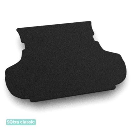 Двошарові килимки Sotra Classic Black для Citroen C-Crosser (mkI)(багажник) 2007-2012 - Фото 1