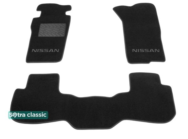 Двошарові килимки Sotra Classic Grey для Nissan Patrol (mkIV)(Y60)(3-дв.) 1990-1997 - Фото 1