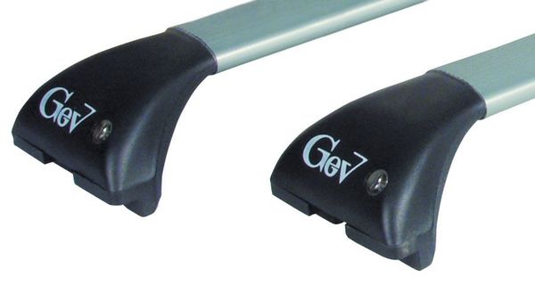 Багажник на інтегровані рейлінги GeV GeO Silver GE S9200-9262 - Фото 1