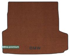 Двухслойные коврики Sotra Premium Terracotta для BMW 3-series (F31)(универсал)(багажник) 2012-2019