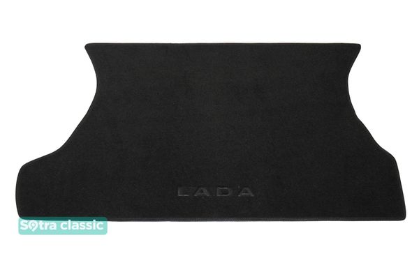 Двошарові килимки Sotra Classic Black для Лада Самара (2109)(5-дв.)(багажник) 1987-2004 - Фото 1