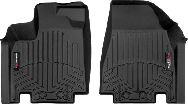 Коврик Weathertech Black для Toyota Tundra (single & extended cab)(mkI)(no console)(no fixings) 2000-2004 automatic - Фото 1