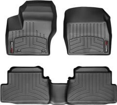 Коврики WeatherTech Black для Ford C-Max (mkI)(5 seats)(2 twist fixings) 2012-2012 (EU)