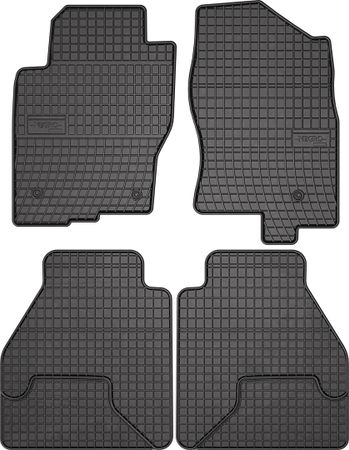 Резиновые коврики Frogum для Nissan Pathfinder (mkIII)(R51)(1-2 ряд) / Navara (mkII)(D40) 2011-2015 - Фото 1