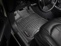 Коврики WeatherTech Black для GMC Acadia; Buick Enclave (mkI)(1 fixing post)(1-2 row)(2 row bench seats) 2007-2008 - Фото 2