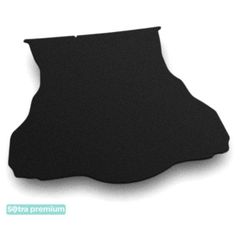 Двошарові килимки Sotra Premium Black для Ford Mondeo (mkV)(ліфтбек)(з докаткою)(багажник) 2014-2022