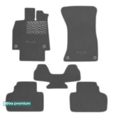 Двошарові килимки Sotra Premium Grey для Audi Q5/SQ5 (mkII) 2017→