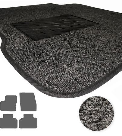 Текстильні килимки Pro-Eco Graphite для Ford Tourneo Courier (mkI) 2014-2023 - Фото 1