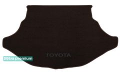Двошарові килимки Sotra Premium Chocolate для Toyota Venza (mkI)(багажник) 2008-2017