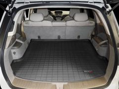 Коврик Weathertech Black для Acura MDX (mkII)(trunk behind 2 row) 2007-2013 - Фото 2