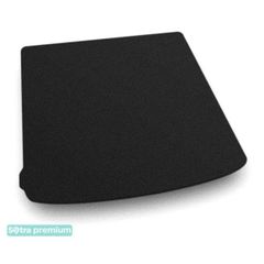 Двошарові килимки Sotra Premium Black для Dodge Journey (mkI)(складений 3 ряд)(багажник) 2009-2020
