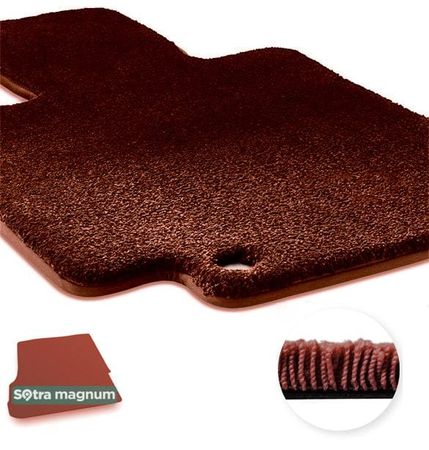Двошарові килимки Sotra Magnum Red для BMW X3 (E83)(багажник) 2003-2010 - Фото 1