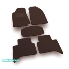 Двошарові килимки Sotra Premium Chocolate для Chevrolet TrailBlazer (mkII)(RG) 2011→