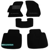 Двошарові килимки Sotra Premium Black для Subaru Legacy (mkVI) / Outback (mkV) 2014-2019 - Фото 1