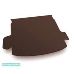 Двошарові килимки Sotra Premium Chocolate для Honda CR-V (mkV)(гібрид)(багажник) 2016-2022