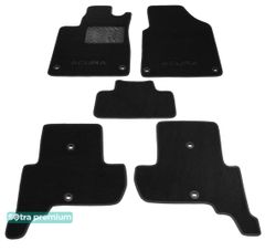 Двошарові килимки Sotra Premium Black для Acura ZDX (mkI) 2009-2013