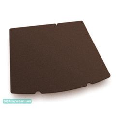 Двошарові килимки Sotra Premium Chocolate для Jac iEVS4 (mkI)(електро)(багажник) 2018→