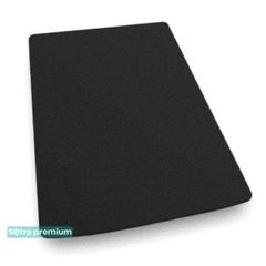 Двошарові килимки Sotra Premium Black для BMW 6-series (G32)(Gran Turismo)(з вирізами під полозья)(багажник) 2017→