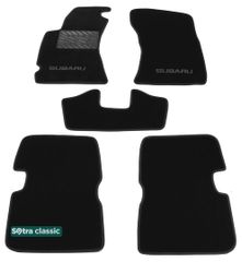 Двухслойные коврики Sotra Classic Black для Subaru Forester (mkIII) 2008-2013