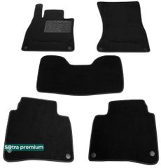 Двошарові килимки Sotra Premium Black для Mercedes-Benz S-Class (V222)(long) 2013-2020