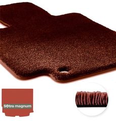 Двошарові килимки Sotra Magnum Red для Volvo XC60 (mkII)(з вирізами під кріплення)(багажник) 2017→