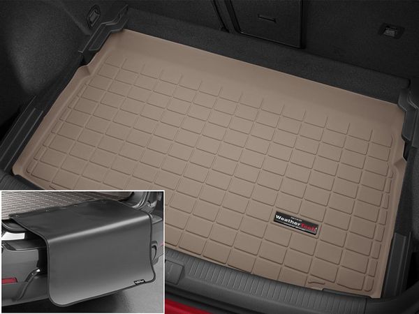 Килимок из захистом WeatherTech Beige для Volkswagen Golf (mkVII)(hatch)(trunk lower) 2012→ - Фото 2