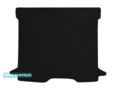 Двошарові килимки Sotra Premium Black для Dacia Dokker (mkI)(багажник) 2012-2021 - Фото 1