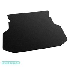 Двошарові килимки Sotra Premium Black для Geely MK (mkI)(седан)(багажник) 2006-2014