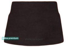 Двошарові килимки Sotra Premium Chocolate для Volkswagen Phaeton (mkI)(long)(багажник) 2005-2009 - Фото 1