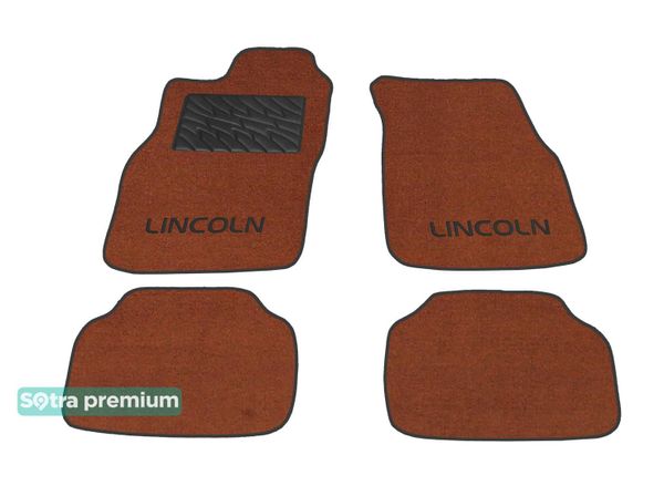 Двошарові килимки Sotra Premium Terracotta для Lincoln Mark VIII (mkVIII) 1993-1998 - Фото 1