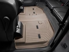 Коврик WeatherTech Beige для Cadillac Escalade ESV (mkIII); Chevrolet Suburban (mkX); GMC Yukon XL (mkX)(2 row bucket seats)(3 row) 2011-2014 - Фото 2
