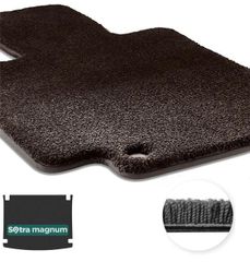 Двошарові килимки Sotra Magnum Black для Dacia Jogger (mkI)(5 мест)(з вирізами)(багажник) 2021→