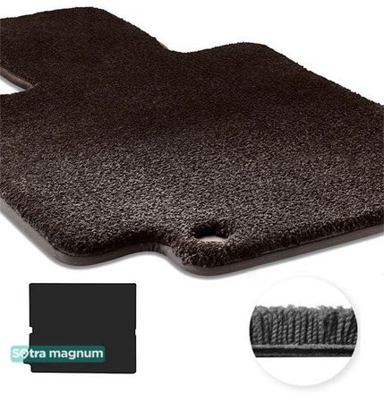 Двошарові килимки Sotra Magnum Black для Peugeot 5008 (mkII)(багажник) 2017→ - Фото 1