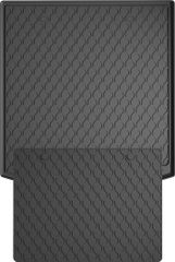 Резиновые коврики в багажник Gledring для Mazda 6 (mkIII)(универсал) 2012→ (багажник с защитой)
