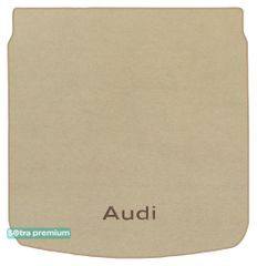 Двошарові килимки Sotra Premium Beige для Audi A5/S5 (mkI)(ліфтбек)(багажник) 2011-2016