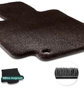 Двошарові килимки Sotra Magnum Black для Mazda 3 (mkII)(седан)(з докаткою)(багажник) 2008-2013 - Фото 1