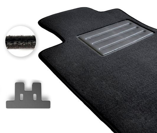 Двошарові килимки Optimal для Cadillac Escalade (mkIII)(багажник) 2007-2014 - Фото 1