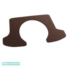 Двошарові килимки Sotra Premium Chocolate для Toyota GT86 (mkI)(з вирізом під запаску)(багажник) 2012-2021