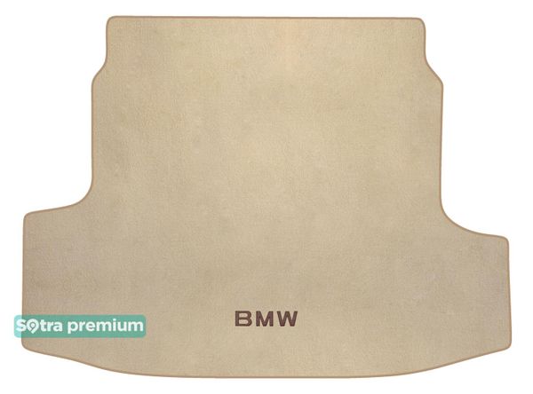Двошарові килимки Sotra Premium Beige для BMW 3-series (G21; G81)(універсал)(багажник) 2018→ - Фото 1