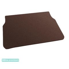Двошарові килимки Sotra Premium Chocolate для Peugeot 208 (mkI)(багажник) 2012-2019