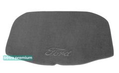 Двошарові килимки Sotra Premium Grey для Ford Explorer (mkV)(розкладений 3 ряд)(багажник) 2010-2019