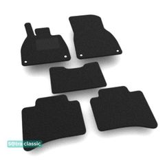 Двошарові килимки Sotra Classic Black для Mercedes-Benz EQS (V297) 2021→