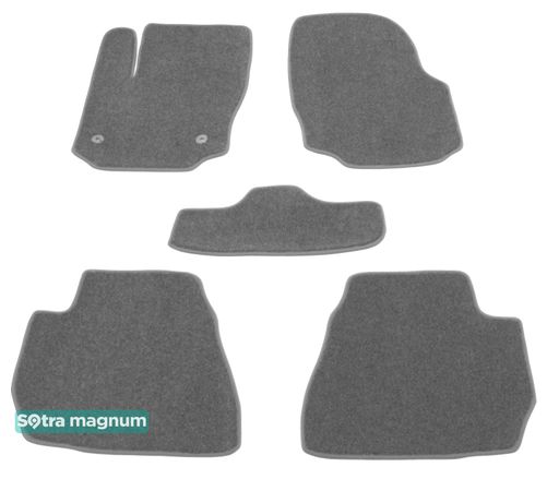Двошарові килимки Sotra Magnum Grey для Ford Mondeo (mkIV) 2011-2014 - Фото 2