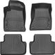 Коврики Weathertech Black для Audi A4/S4/RS4 (B9) / A5/S5/RS5 (sportback)(mkII)(no fixings on 2 row) 2016→