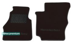 Двошарові килимки Sotra Premium Chocolate для Mercedes-Benz Sprinter (W901-W905)(1 ряд - 3 місця)(1 ряд) 1994-2007 - Фото 1