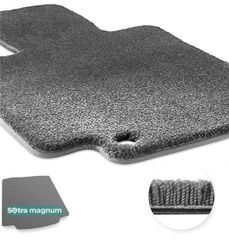 Двошарові килимки Sotra Magnum Grey для Chevrolet Malibu (mkIX)(не гібрид)(багажник) 2016→