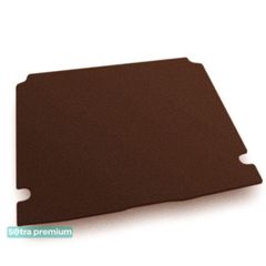 Двошарові килимки Sotra Premium Chocolate для Peugeot Partner (mkII)(вантажопасажирський)(багажник) 2008-2018