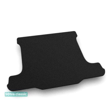 Двошарові килимки Sotra Classic Black для Chevrolet Corvette (mkVI)(купе)(багажник) 2005-2013 - Фото 1